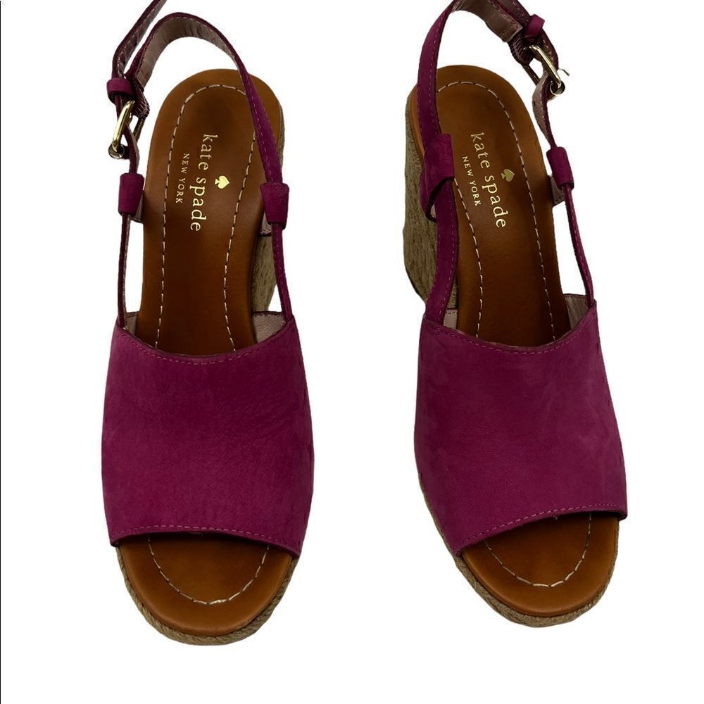Kate Spade Pink Wedges‎ - Picture 2 of 6